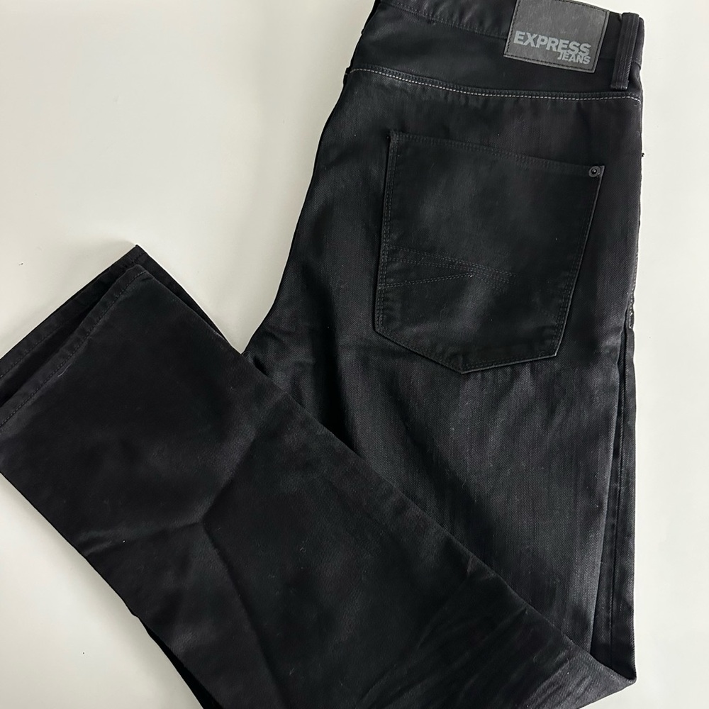 Express Men's Black Jeans